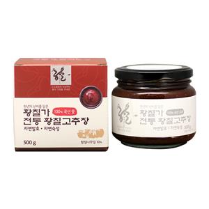 [황칠가]황칠 전통고추장 500g[상자케이스 포함]