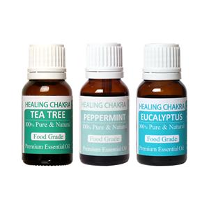 [비염에 좋은 오일, 임맥(명치)이 막혀있을 때] 페퍼민트, 티트리, 유칼립투스
