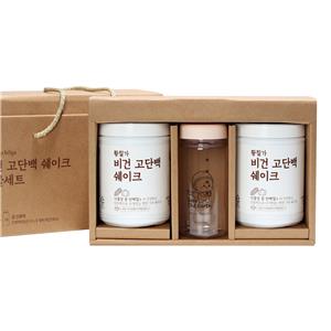 [선물세트] 황칠가 비건 고단백 쉐이크 (300g*2+쉐이크병)